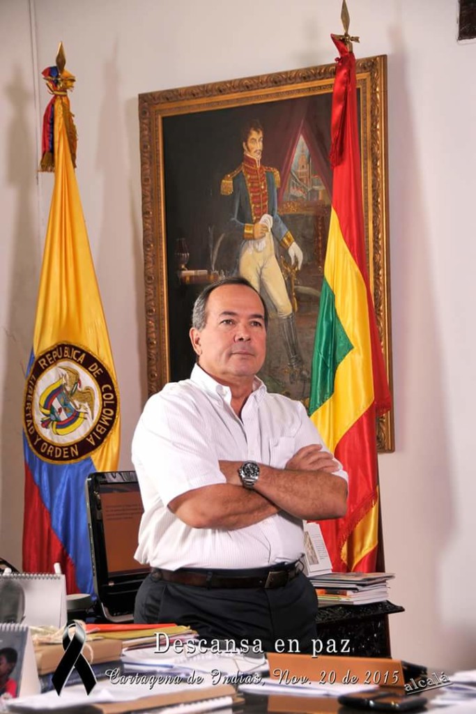 Senador García Zuccardi lamenta muerte de Ex Alcalde Otero Gerdts