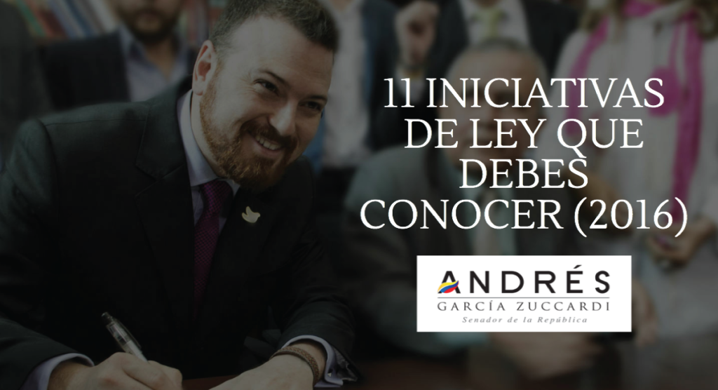 11 Iniciativas de ley que debes conocer (2016)