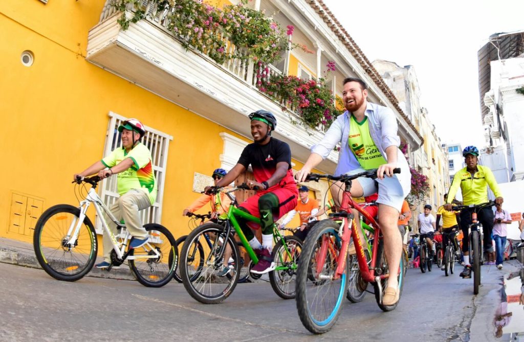 Cartagena le apuesta al uso de la bicicleta y la tecnología con su campaña #CartagenaPedalea