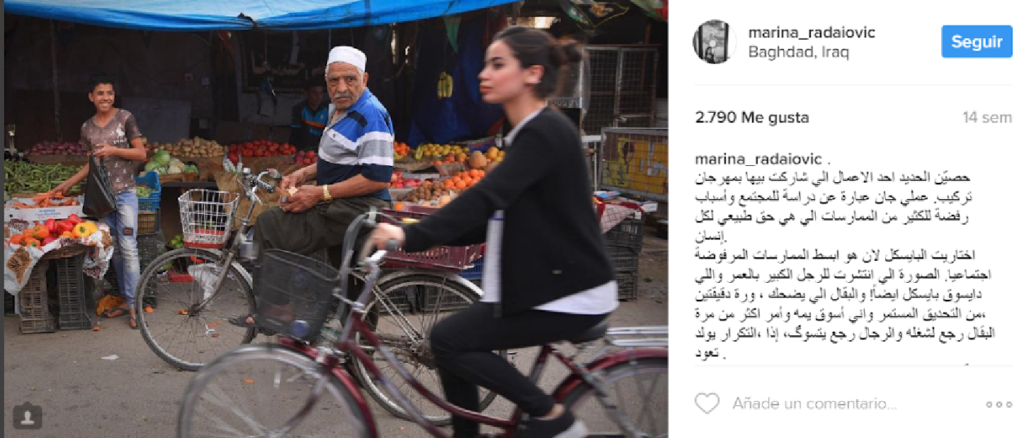 La bici en Irak se convierte en símbolo contra el machismo