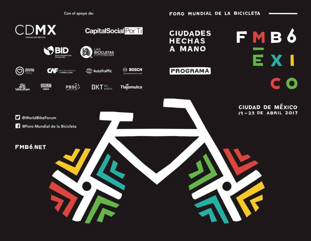 Sobre ruedas: así es el Foro Mundial de la bici en México 2017
