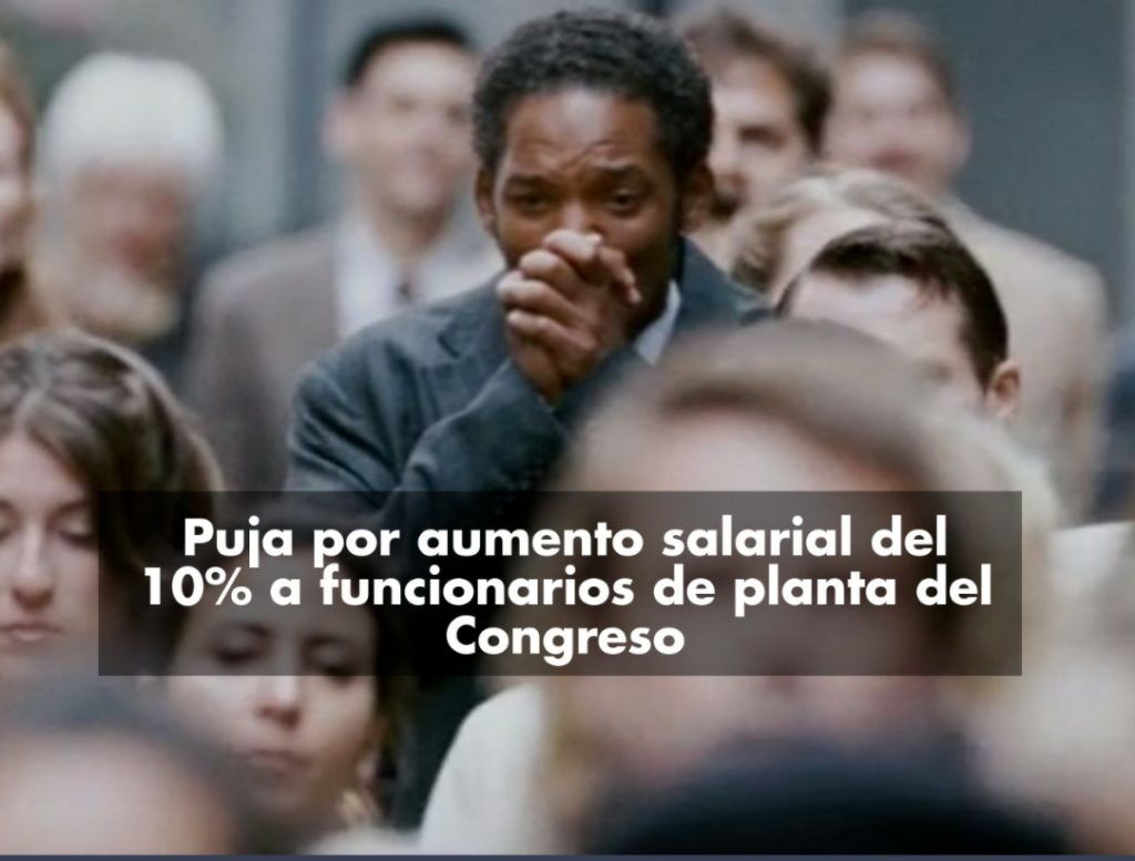 Senador lucha por salarios dignos en el Congreso