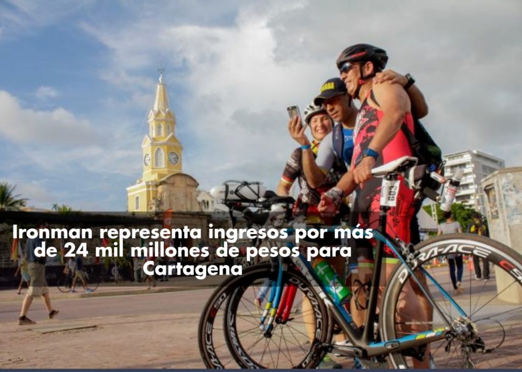 6000 turistas llegaron a Cartagena a la tercera versión del Ironman