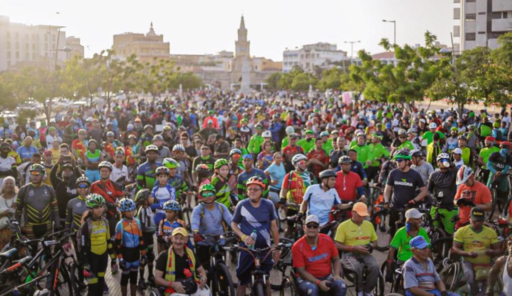 Fiebre de bicicleta en Cartagena