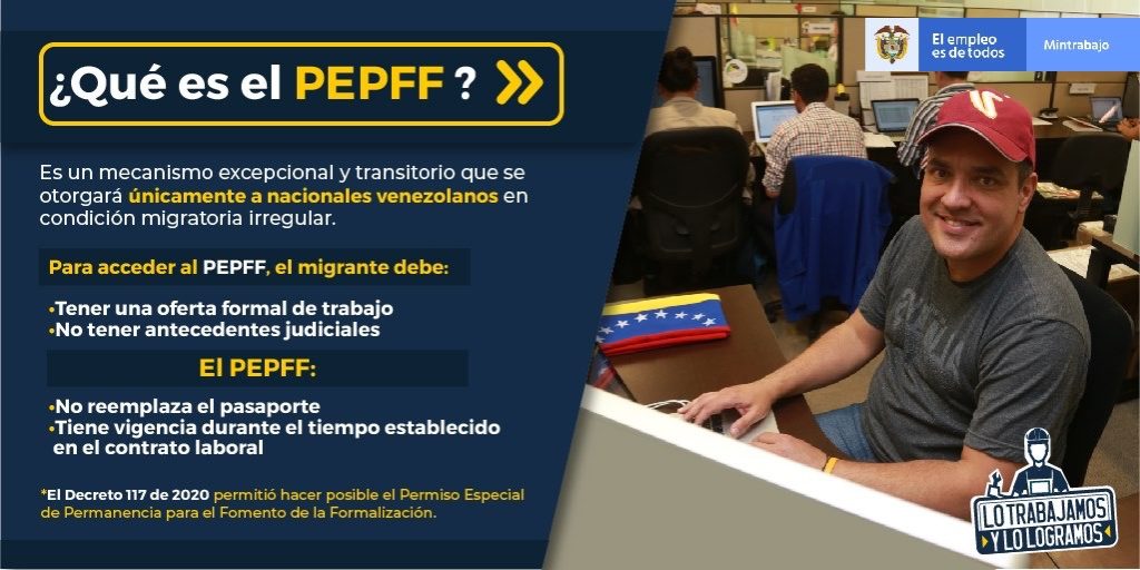 Permiso especial de trabajo para venezolanos ya está vigente